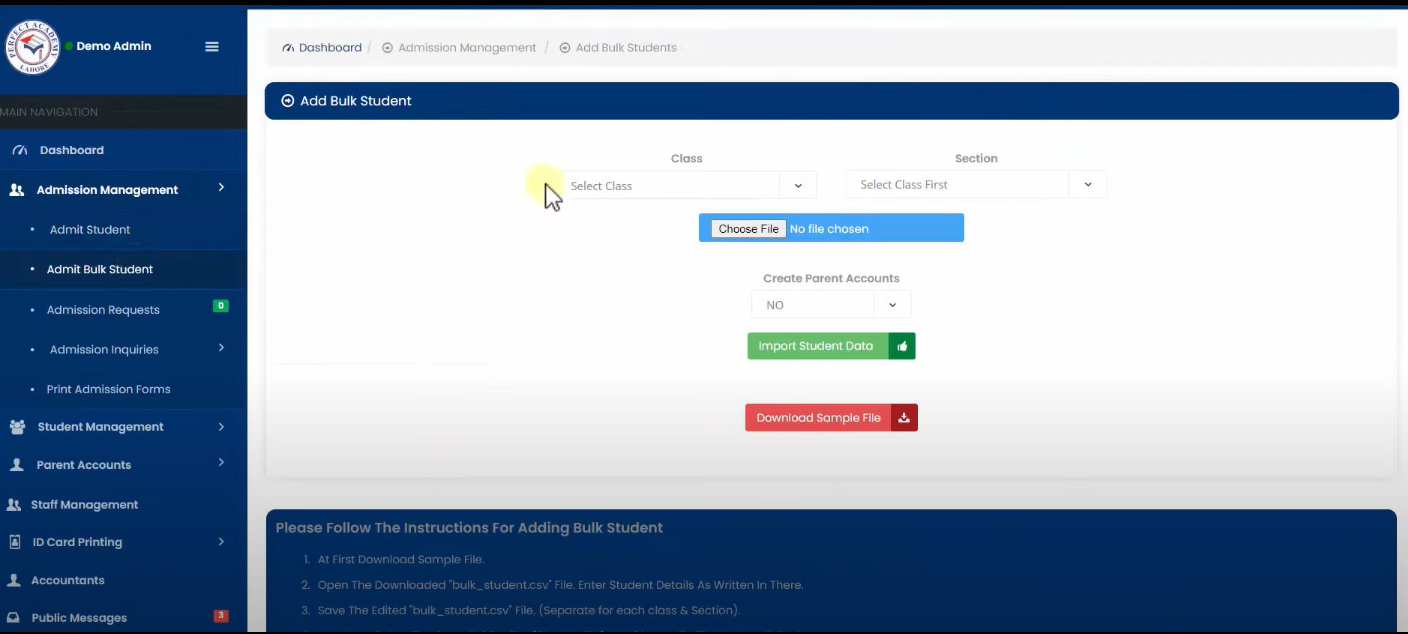 Student Screenshot 2